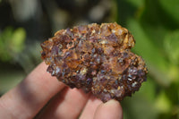 Natural Amethyst Plates x 35 From Kwaggafontein, South Africa