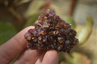 Natural Amethyst Plates x 35 From Kwaggafontein, South Africa