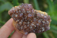 Natural Amethyst Plates x 35 From Kwaggafontein, South Africa