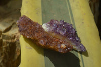 Natural Amethyst Plates x 35 From Kwaggafontein, South Africa