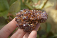 Natural Amethyst Plates x 35 From Kwaggafontein, South Africa