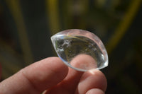 Polished Clear Quartz "Angel Tears" Pendant Pieces x 20 From Madagascar