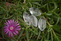 Polished Clear Quartz "Angel Tears" Pendant Pieces x 20 From Madagascar