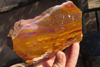 Polished On One Side Nguni Jasper Specimens x 2 From Prieska, South Africa