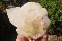 Natural Castle Quartz Clusters x 6 From Madagascar