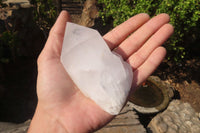 Natural Castle Quartz Clusters x 6 From Madagascar