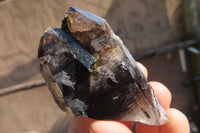 Natural Smokey Quartz Crystals x 12 From Zomba, Malawi