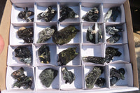 Natural Aegirine With Black Schorl Specimens x 30 From Zomba, Malawi