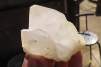 Natural Castle Quartz Single Crystals x 12 From Madagascar