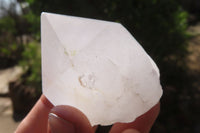 Natural Castle Quartz Single Crystals x 12 From Madagascar