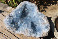 Natural Celestite Geode x 1 From Sakoany, Madagascar