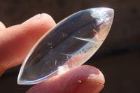 Polished Clear Quartz "Angel Tears" Pendant Pieces x 20 From Madagascar