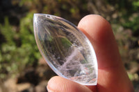 Polished Clear Quartz "Angel Tears" Pendant Pieces x 20 From Madagascar