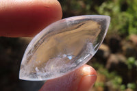 Polished Clear Quartz "Angel Tears" Pendant Pieces x 20 From Madagascar