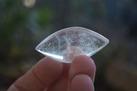 Polished Clear Quartz "Angel Tears" Pendant Pieces x 20 From Madagascar