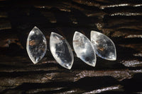 Polished Clear Quartz "Angel Tears" Pendant Pieces x 20 From Madagascar