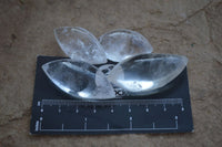 Polished Clear Quartz "Angel Tears" Pendant Pieces x 20 From Madagascar