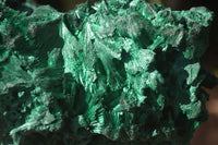 Natural Silky Malachite Specimens x 2 From Kasompe, Congo