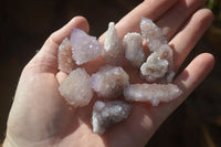 Natural Amethyst Spirit Quartz Single Crystals x 35 From Boekenhouthoek, South Africa