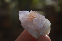 Natural Amethyst Spirit Quartz Single Crystals x 35 From Boekenhouthoek, South Africa