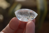 Polished Clear Quartz "Angel Tears" Pendant Pieces x 20 From Madagascar