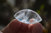 Polished Clear Quartz "Angel Tears" Pendant Pieces x 20 From Madagascar