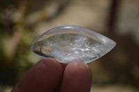 Polished Clear Quartz "Angel Tears" Pendant Pieces x 20 From Madagascar