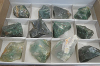 Natural Jade Specimens x 12 From Swaziland