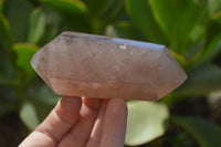 Polished Rose Quartz Points x 3 From Madagascar