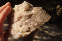 Natural Smokey Quartz Clusters x 6 From Luena, Congo