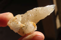 Natural Drusy Quartz Coated Calcite Pseudomorph Specimens x 20 From Alberts Mountain, Lesotho