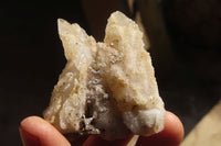 Natural Drusy Quartz Coated Calcite Pseudomorph Specimens x 20 From Alberts Mountain, Lesotho