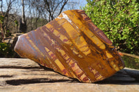 Polished On One Side Nguni Jasper Specimens x 2 From Prieska, South Africa