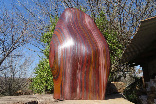 Polished Banded Tiger Iron Jasper Display Piece x 1 From South Africa