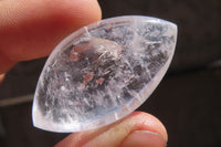 Polished Clear Quartz "Angel Tears" Pendant Pieces x 20 From Madagascar