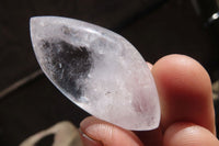 Polished Clear Quartz "Angel Tears" Pendant Pieces x 20 From Madagascar