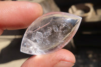 Polished Clear Quartz "Angel Tears" Pendant Pieces x 20 From Madagascar