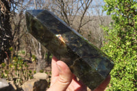 Polished Labradorite Point x 1 From Tulear, Madagascar