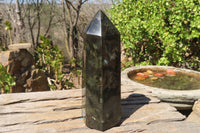 Polished Labradorite Point x 1 From Tulear, Madagascar