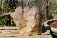 Polished Red Hematoid Quartz Cluster X 1 From Karoi, Zimbabwe