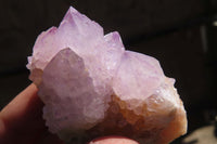 Natural Ametrine Spirit Quartz Clusters x 12 From Boekenhouthoek, South Africa