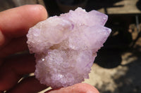 Natural Ametrine Spirit Quartz Clusters x 12 From Boekenhouthoek, South Africa