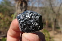 Natural Alluvial Schorl Black Tourmaline Crystals 2 Kg lot From Zimbabwe