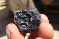 Natural Alluvial Schorl Black Tourmaline Crystals 2 Kg lot From Zimbabwe