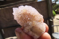 Natural Amethyst / Ametrine Spirit Quartz Single Crystals x 20 From Boekenhouthoek, South Africa