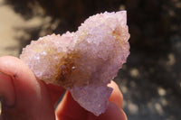 Natural Amethyst / Ametrine Spirit Quartz Single Crystals x 20 From Boekenhouthoek, South Africa