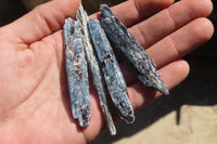 Natural Kyanite Specimens x 1 Kg Lot From Karoi, Zimbabwe