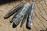 Natural Kyanite Specimens x 1 Kg Lot From Karoi, Zimbabwe