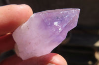 Natural Jacaranda Amethyst Crystals x 35 From Mumbwa, Zambia