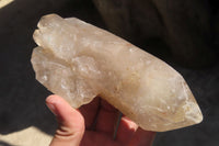 Polished Quartz Crystals x 2 From Angola